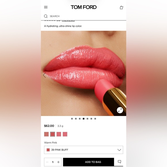 Tom Ford SOLEIL SUMMER ULTRA-SHINE LIP COLOR - Picture 3 of 3